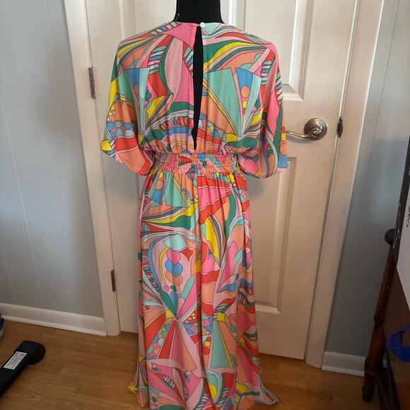 Olivaceous Multicolor Maxi Dress - Picture 2 of 5